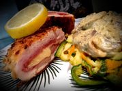 A picture of turkey slices