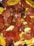 Picada sencilla de carnes