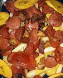 Picada sencilla de carnes