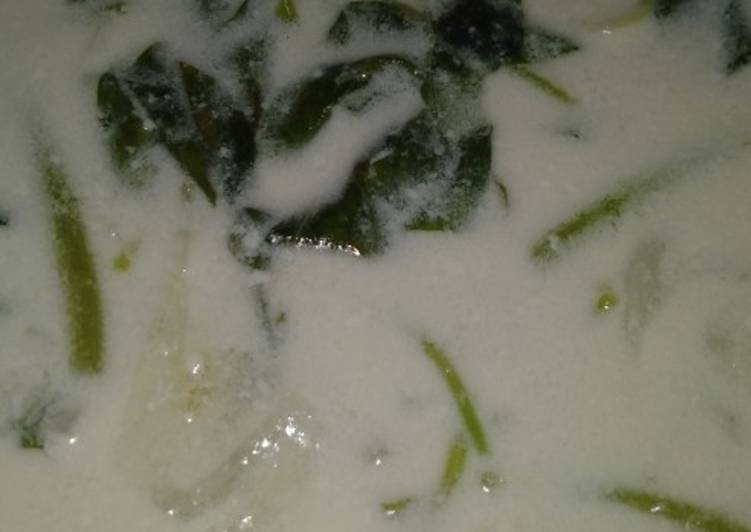 Resep Bumbu Dapur Sayur santan /gangan belamak