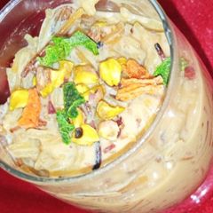Caramel Vermicelli Kheer A picture of Caramel Vermicelli Kheer.