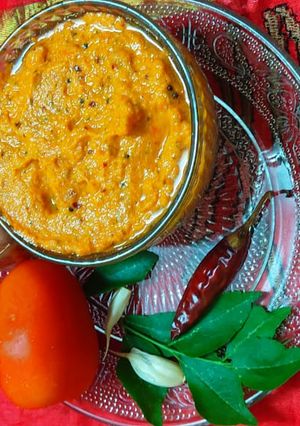 ટોમેટો ઓનિયન ચટણી (Tomato Onion Chutney Recipe In Gujarati) રેસીપી મુખ્ય ફોટો