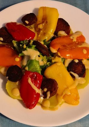Une photo de Salade au chorizo