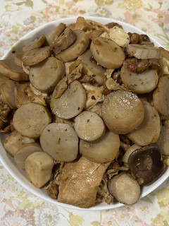 破布子杏鮑菇炒豆包(純素) 的食譜成品照片