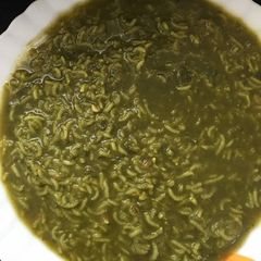 A picture of Palak (spinach) khichdi recipe.