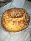 Rustic pumpkin bread