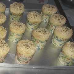 รูปของ Muffin keju yoghurt (versi asin)