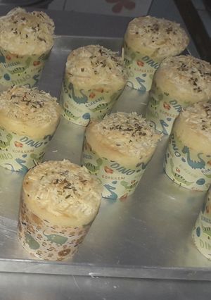 Foto resep Muffin keju yoghurt (versi asin)