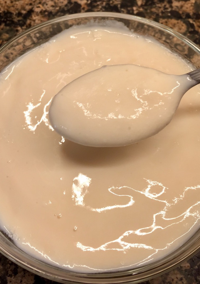 Una foto de Yogur casero natural