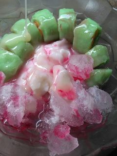 Foto resep Es Pisang Ijo