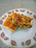 Pan de elote con rajas