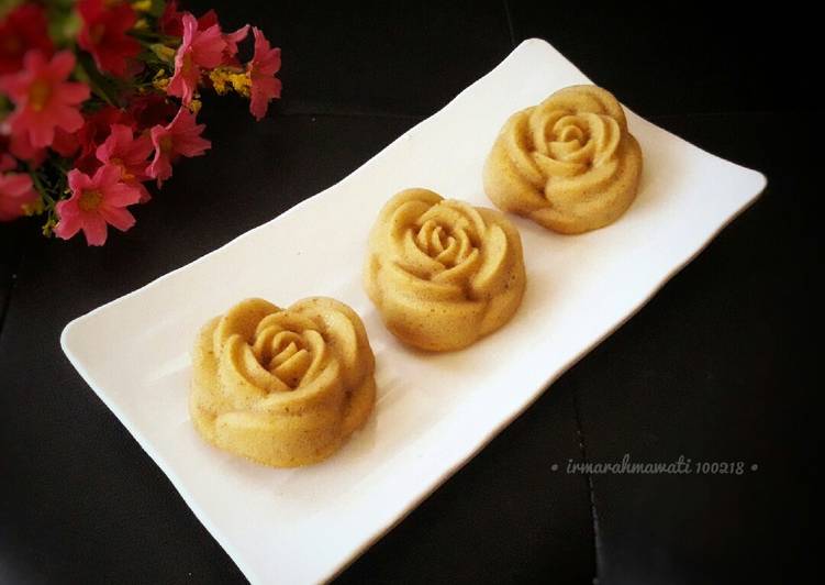 Bolu Mawar Spekoek (eggless)