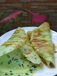 Foto resep Eggless Crepes Wijen