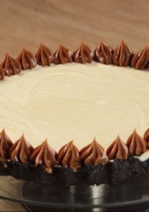 Una foto de Havannet de oreo y chocolate blanco