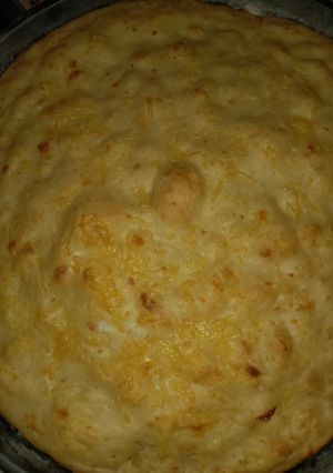 Una foto de Fainá de queso!!😁🙋‍♀️👌