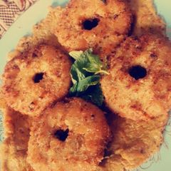 A picture of Potato donuts.