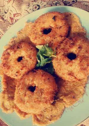 A picture of Potato donuts.