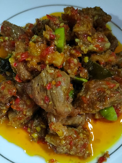 Foto resep Sambal daging mercon