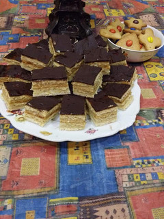 Mézes zserbó recept fotója