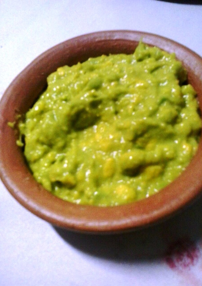 Una foto de Guacamole suave