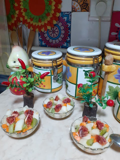 عکسی از دستور سالاد میوه برای بچه ها