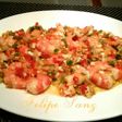 Langostinos en salsa de vinagreta