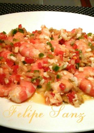 Foto principal de Langostinos en salsa de vinagreta