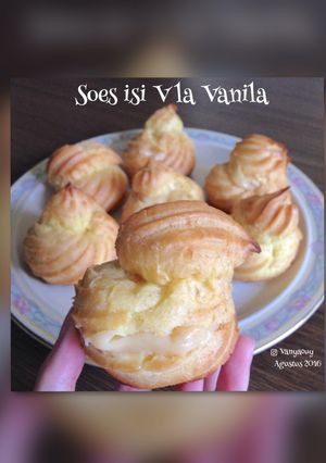 Foto resep Kue Soes isi Vla Vanila