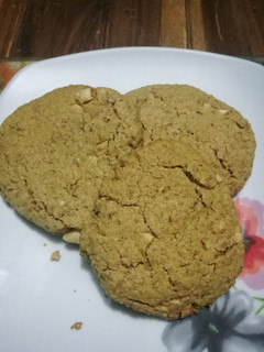 Una foto de Galletas de maní saludables