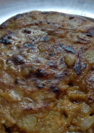 आलू का पराठा (aloo ka paratha recipe in Hindi) रेसिपी मुख्य फोटो
