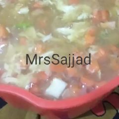 A picture of Vegetable Soup.