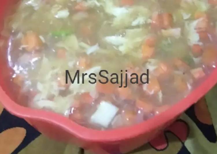 Easiest Way to Make Favorite Vegetable Soup