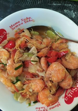 Foto resep Tumis udang sederhana