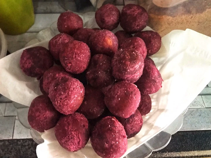 Cara Mudah Menyiapkan Resep Bolu ubi kopong ungu yang Bikin Ngiler Anti Ribet, Bikin Ngiler