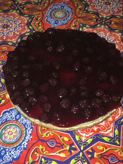 صورة لوصفة تشيز كيك التوت