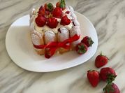 Une photo de entremet vanille