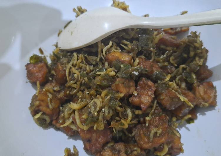 Resep Tempe Teri Sambal Ijo, Enak