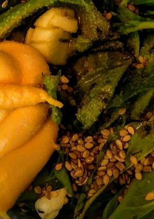 Una foto de PESTO Al Chedar con Semillas de Sésamo...!