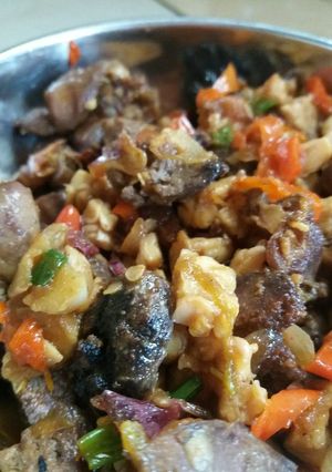 Foto resep Tumis ati ampela mix tempe