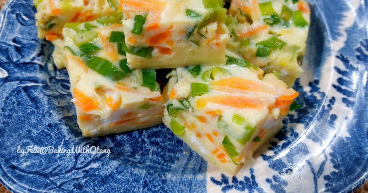 Resep Telur Kukus Sayuran Dijamin Nikmat dan Mudah