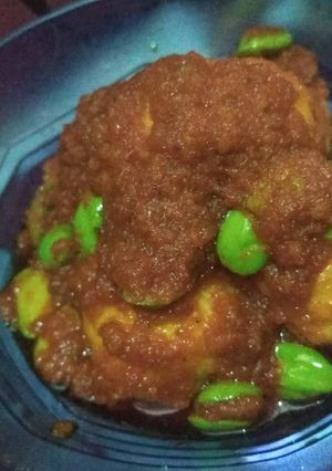 Foto resep Telor sambel pete