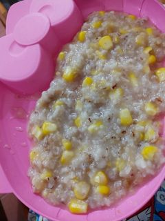 Foto resep Bubur Beras Merah Simple