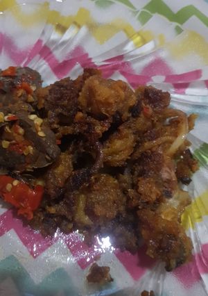 Foto resep Cumi bakar tepung kantin depkes