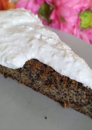 Máktorta túrókrémmel recept fotója