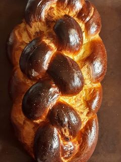Húsvéti fonott kalács recept fotója