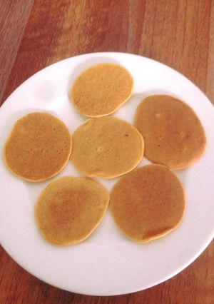 Hình của món Pancake sữa mẹ.
