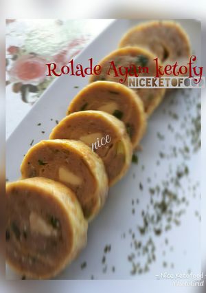 Foto resep 17.Rolade Ayam Keju ketofy #PekanInspirasi #Bikinramadanberkesan