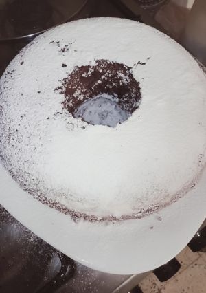صورة لوصفة كيكة في الطاجين