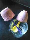 Pumpkin beetroot kulfi