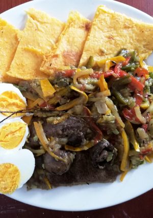 Una foto de Carne primavera (versión saludable)